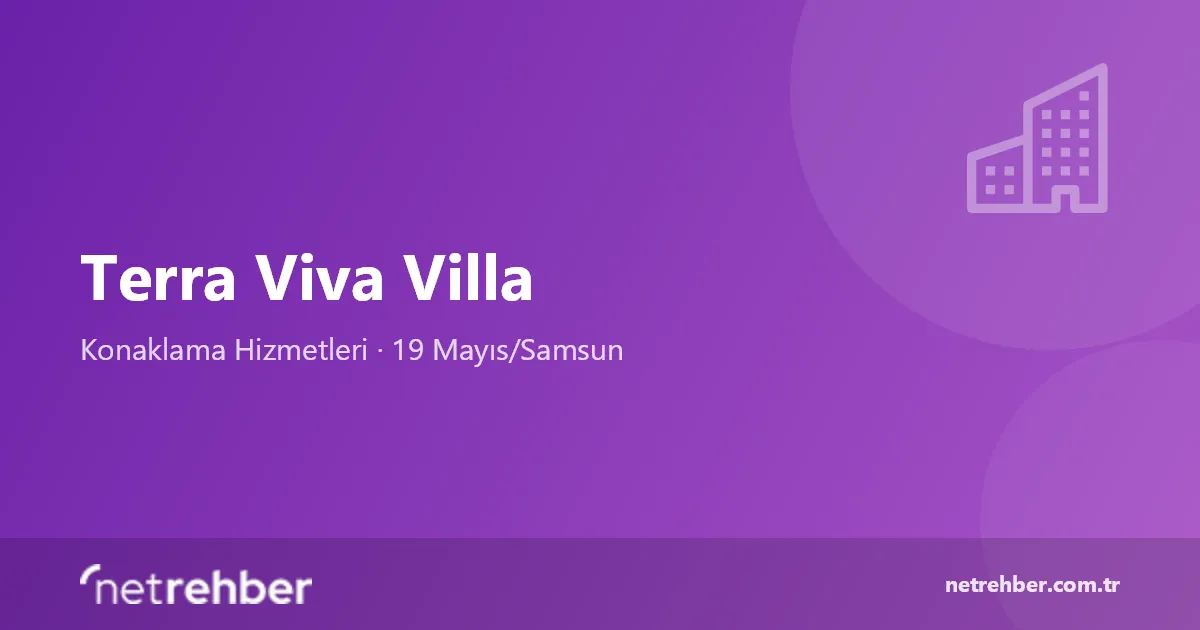 Terra Viva Villa kapak görseli