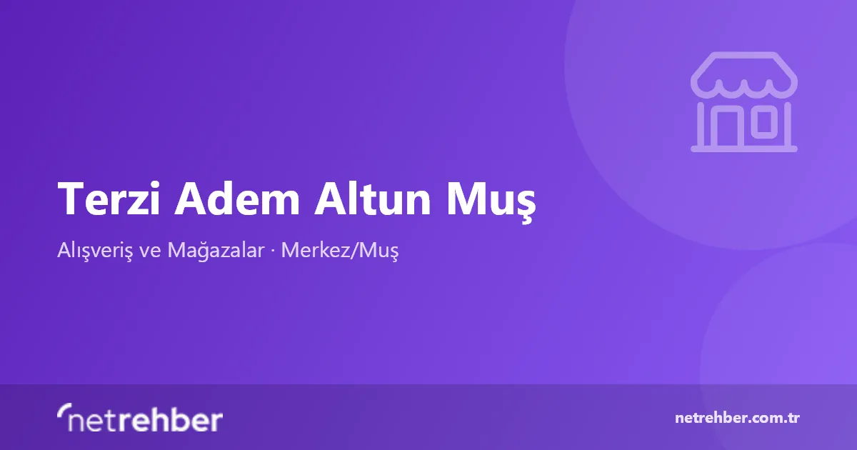 Terzi Adem Altun Muş kapak görseli