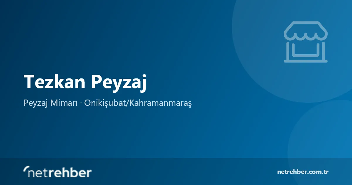 Tezkan Peyzaj kapak görseli