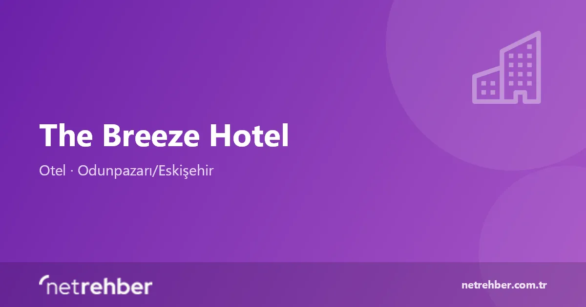 The Breeze Hotel kapak görseli