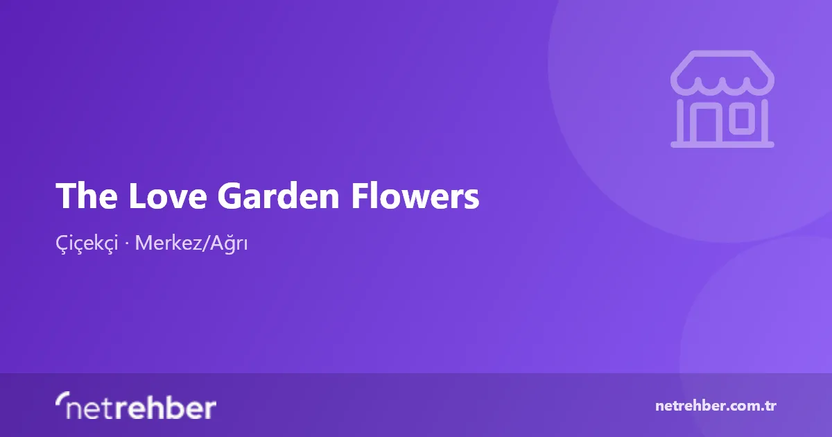 The Love Garden Flowers kapak görseli