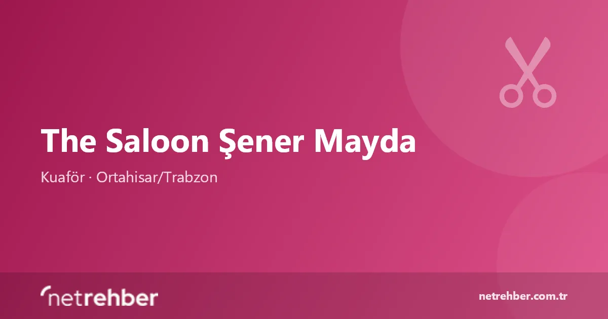 The Saloon Şener Mayda kapak görseli