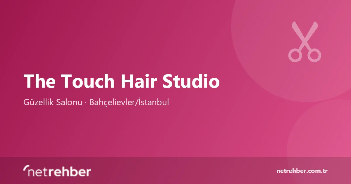 The Touch Hair Studio kapak görseli