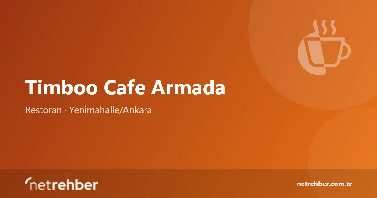 Timboo Cafe Armada kapak görseli