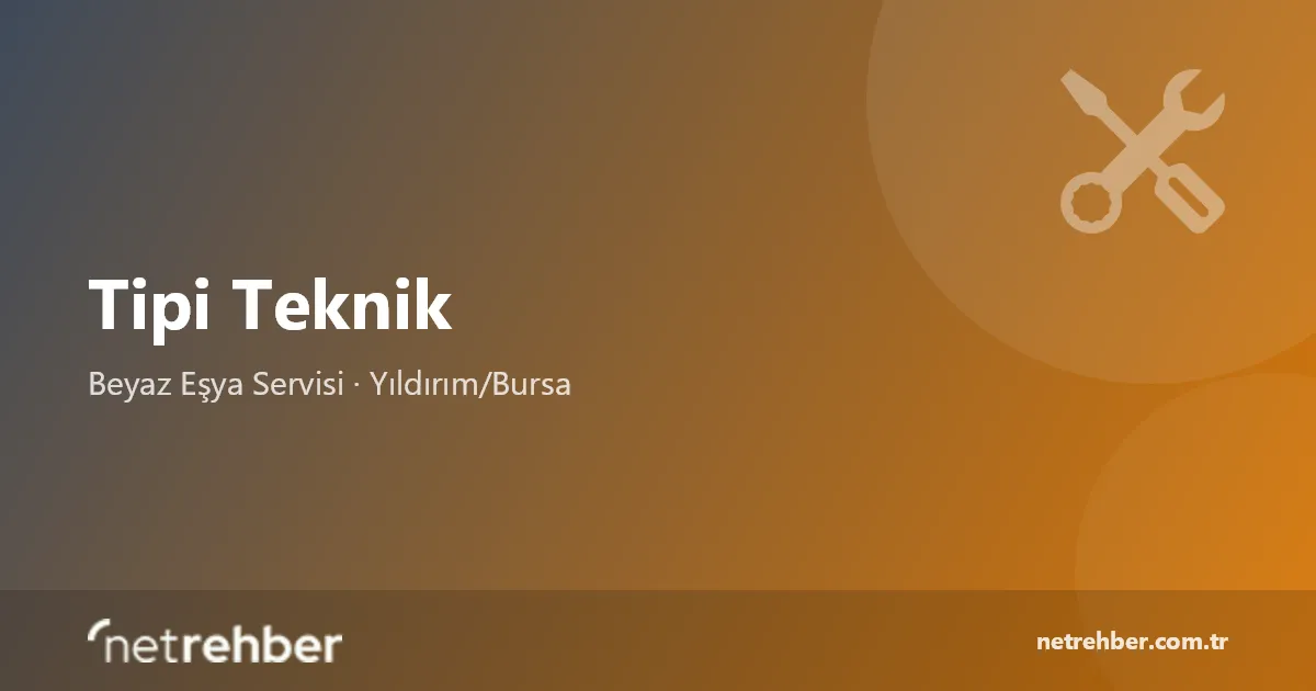 Tipi Teknik kapak görseli