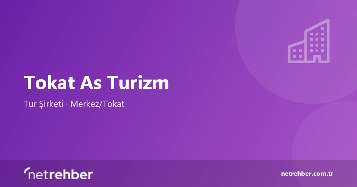 Tokat As Turizm kapak görseli