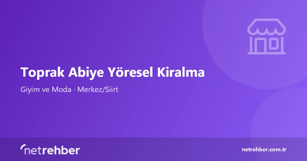 Toprak Abiye Yöresel Kiralma kapak görseli