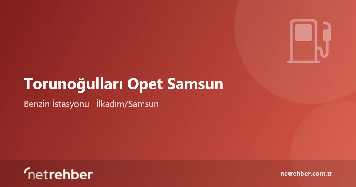 Torunoğulları Opet Samsun kapak görseli