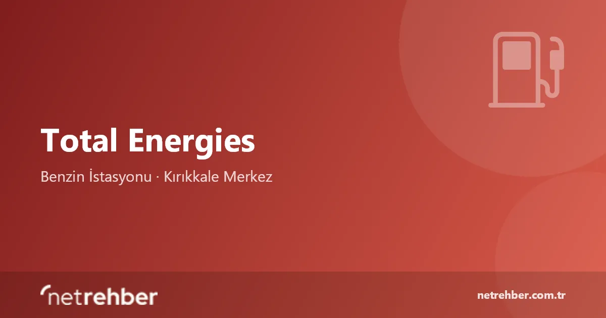 Total Energies kapak görseli