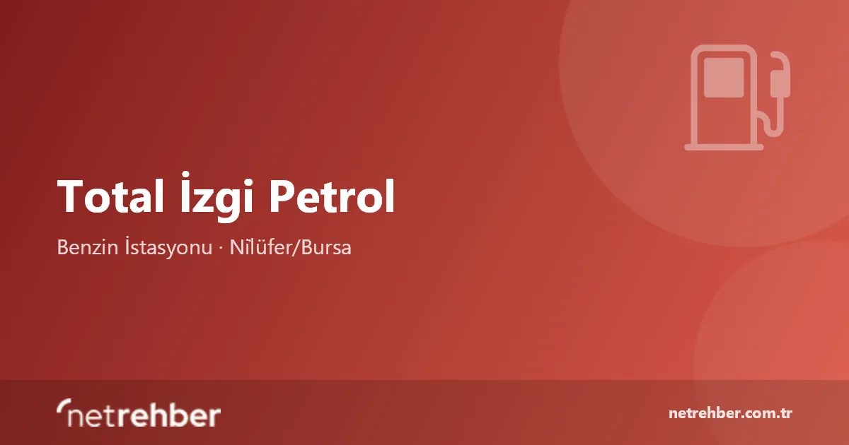 Total İzgi Petrol kapak görseli