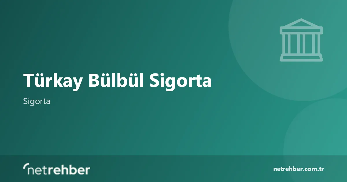 Türkay Bülbül Sigorta kapak görseli