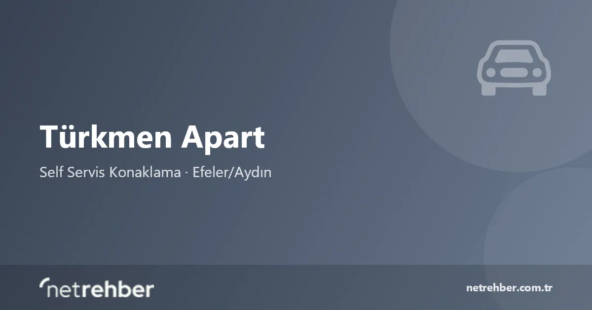 Türkmen Apart kapak görseli