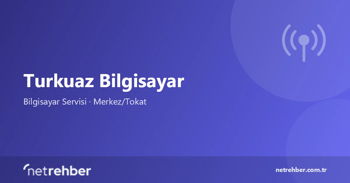 Turkuaz Bilgisayar kapak görseli