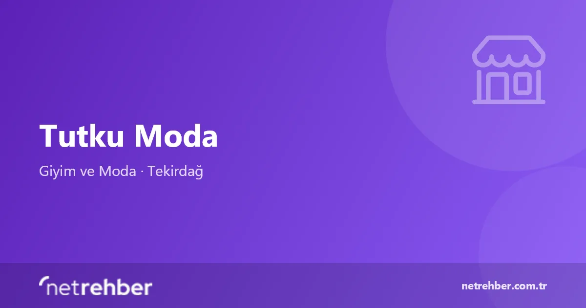 Tutku Moda kapak görseli