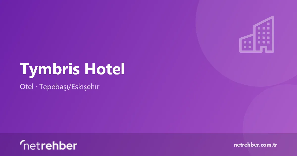 Tymbris Hotel kapak görseli