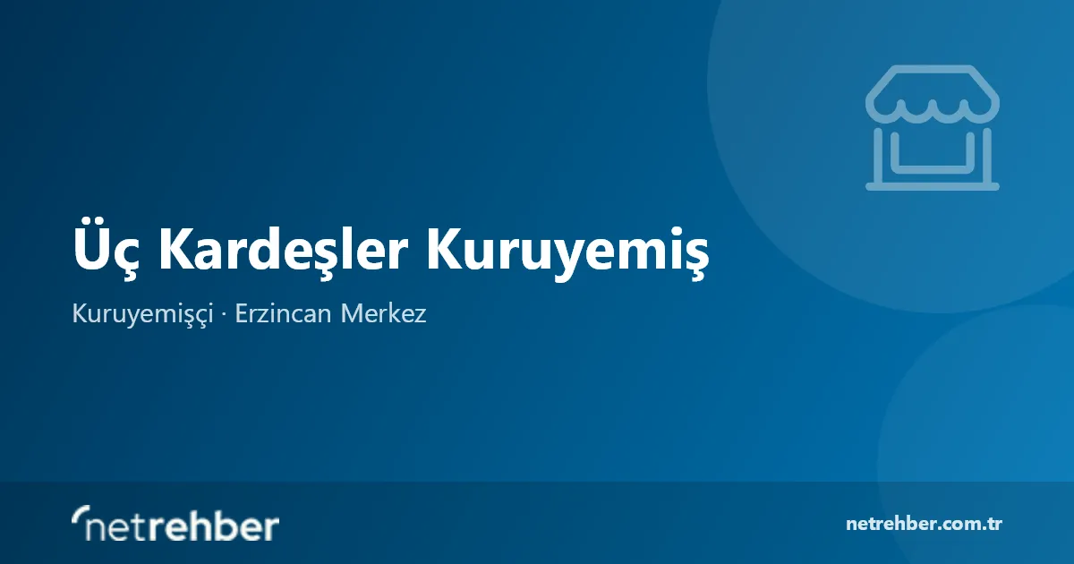 Üç Kardeşler Kuruyemiş kapak görseli