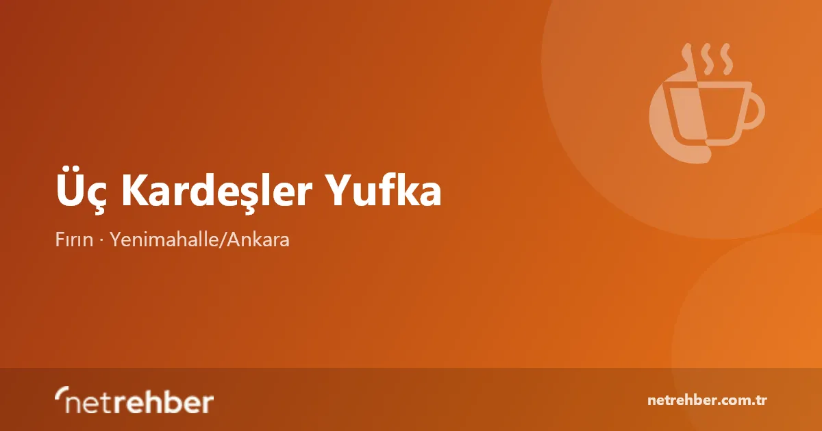 Üç Kardeşler Yufka kapak görseli