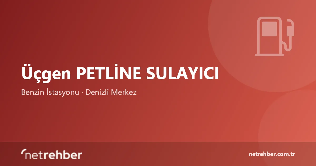 Üçgen PETLİNE SULAYICI kapak görseli