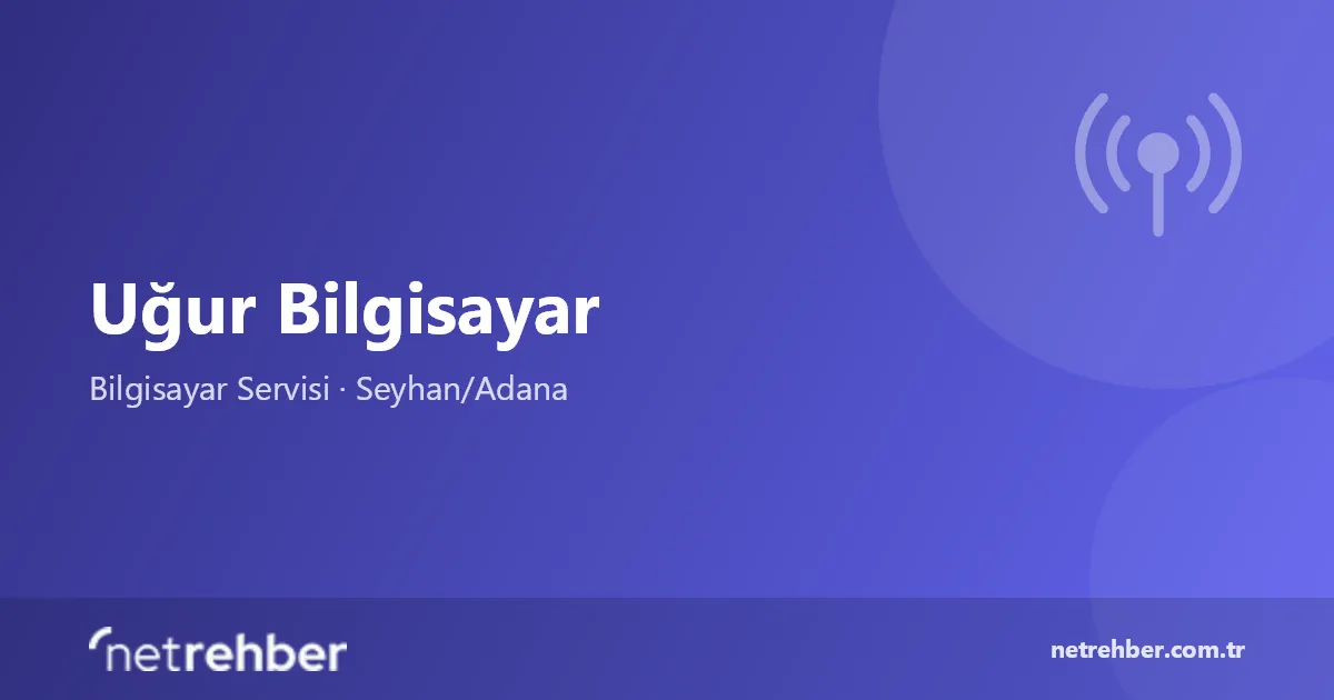 Uğur Bilgisayar kapak görseli