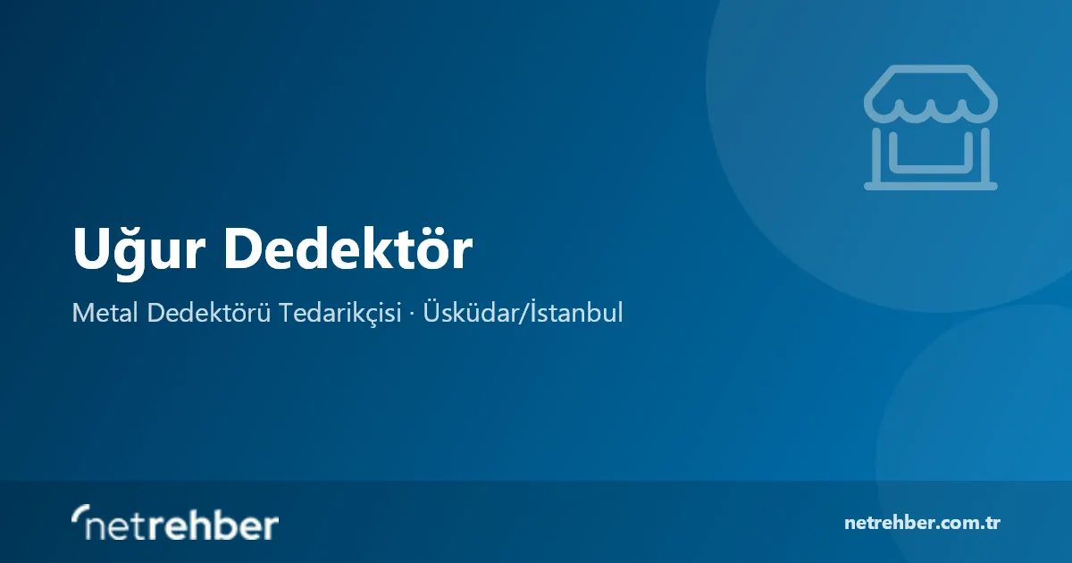 Uğur Dedektör kapak görseli