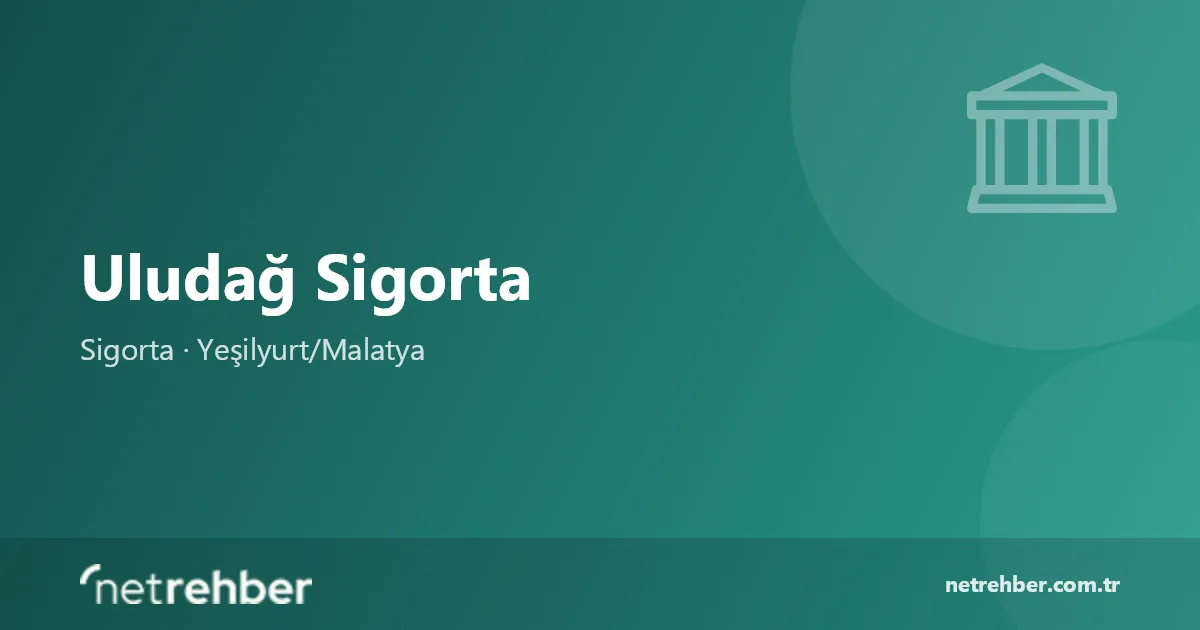 Uludağ Sigorta kapak görseli