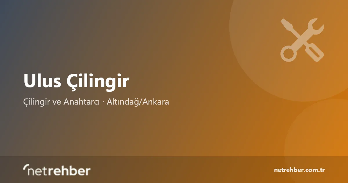 Ulus Çilingir kapak görseli