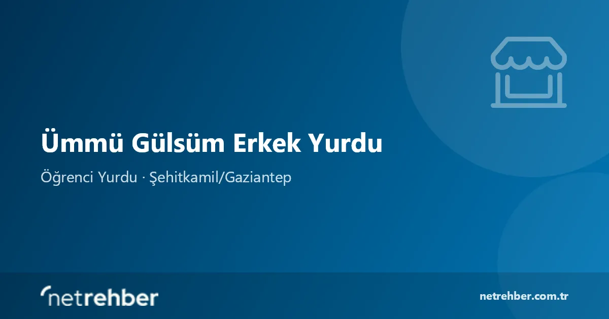 Ümmü Gülsüm Erkek Yurdu kapak görseli