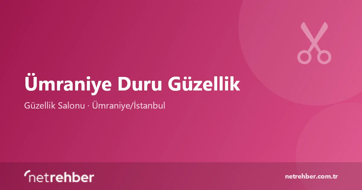 Ümraniye Duru Güzellik kapak görseli