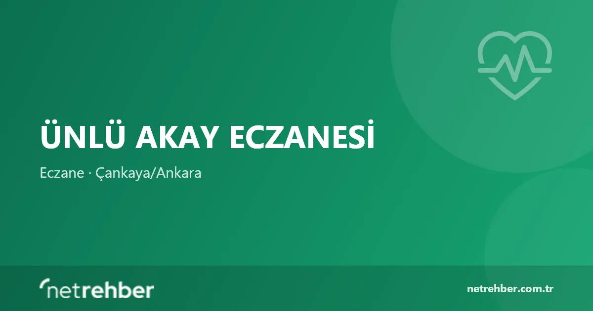 Ünlü Akay Eczanesi kapak görseli