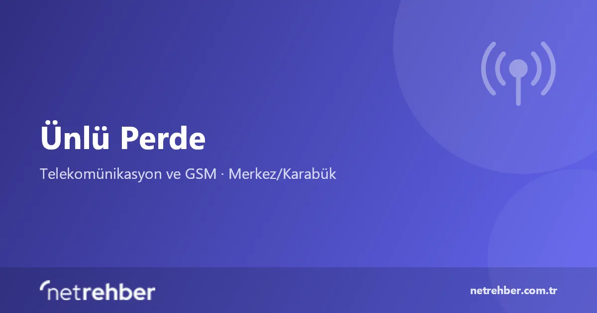 Ünlü Perde kapak görseli