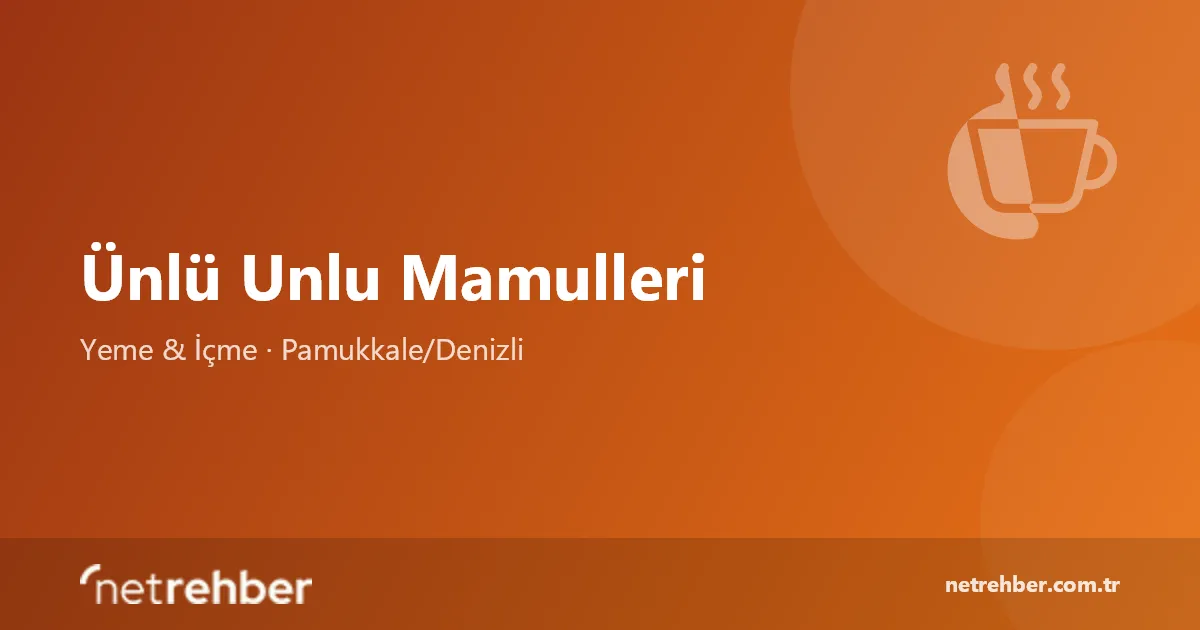 Ünlü Unlu Mamulleri kapak görseli