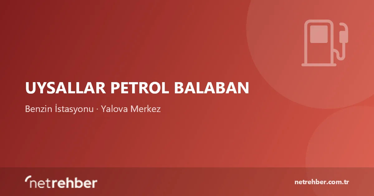 Uysallar Petrol Balaban kapak görseli