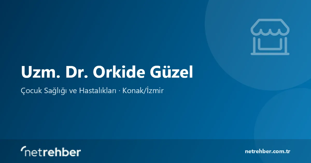 Uzm. Dr. Orkide Güzel kapak görseli