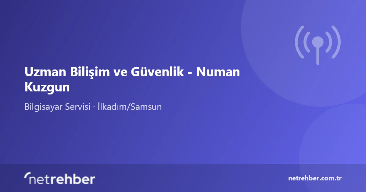 Uzman Bilişim ve Güvenlik - Numan Kuzgun kapak görseli