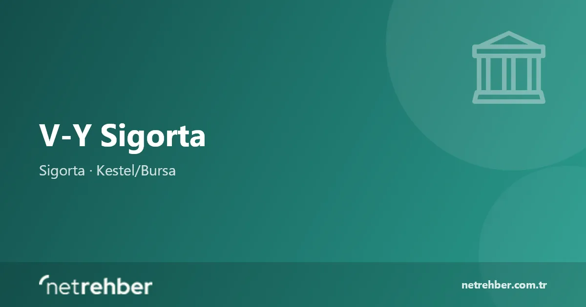 V-Y Sigorta kapak görseli