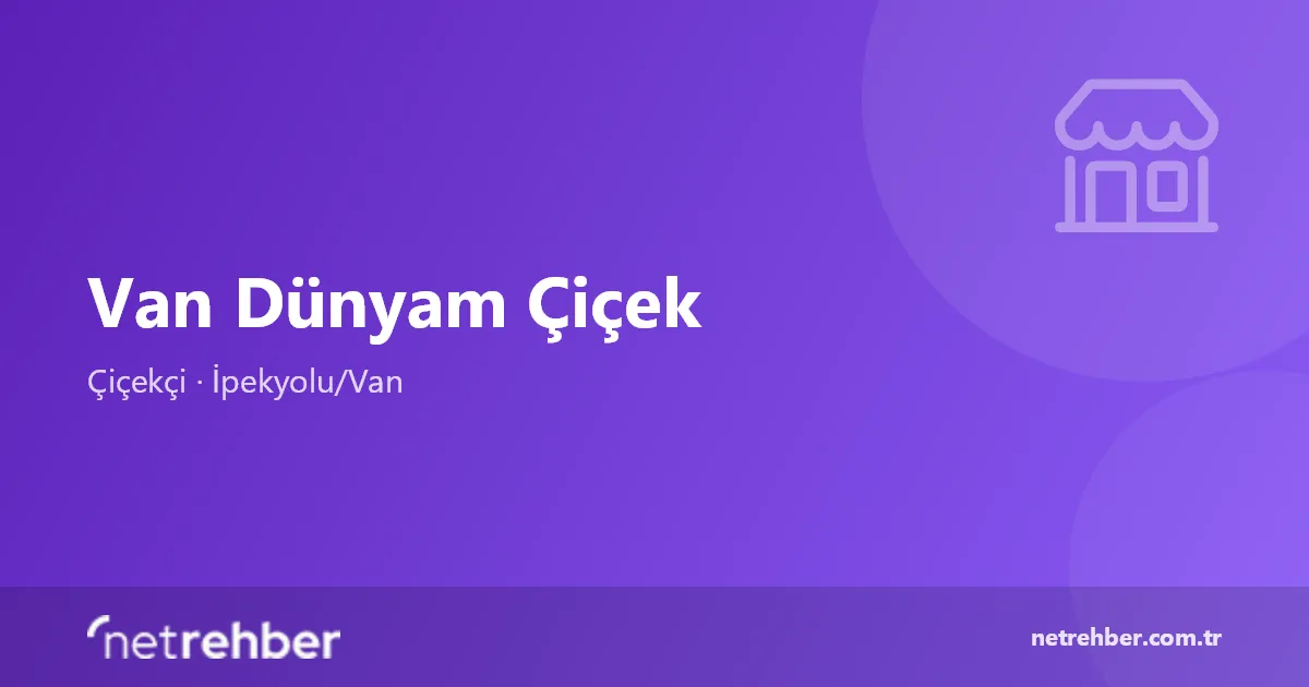 Van Dünyam Çiçek kapak görseli