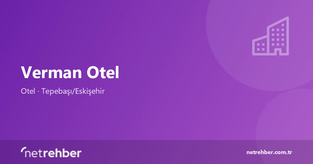 Verman Otel kapak görseli