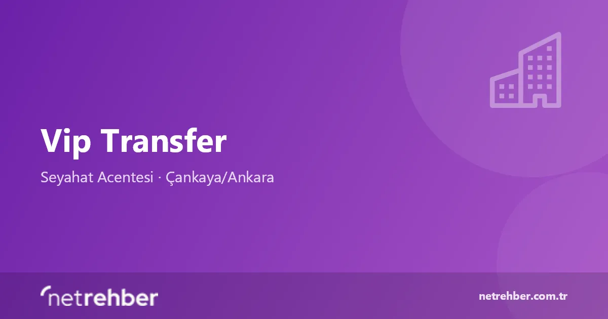 Vip Transfer kapak görseli