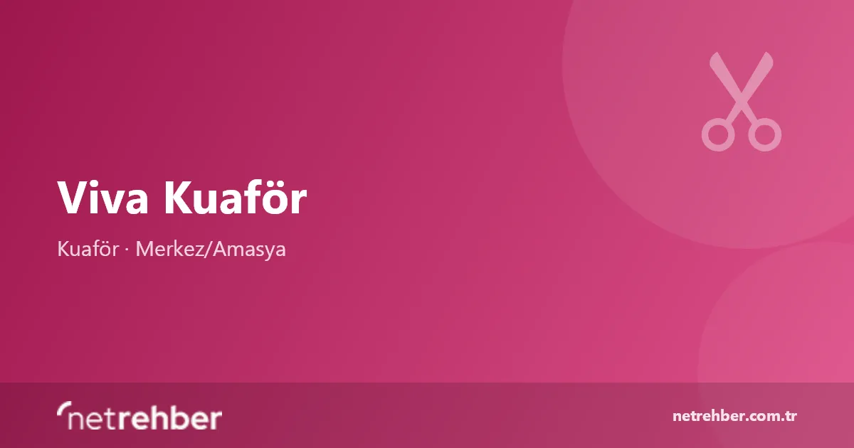 Viva Kuaför kapak görseli