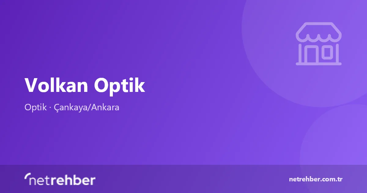 Volkan Optik kapak görseli