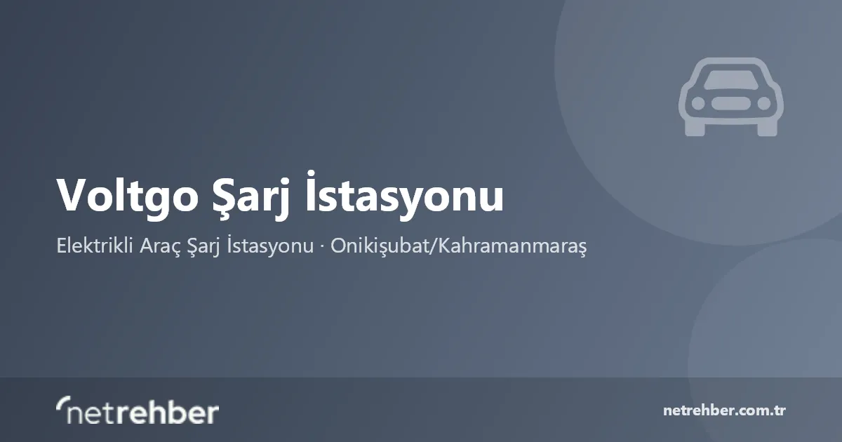 Voltgo Şarj İstasyonu kapak görseli