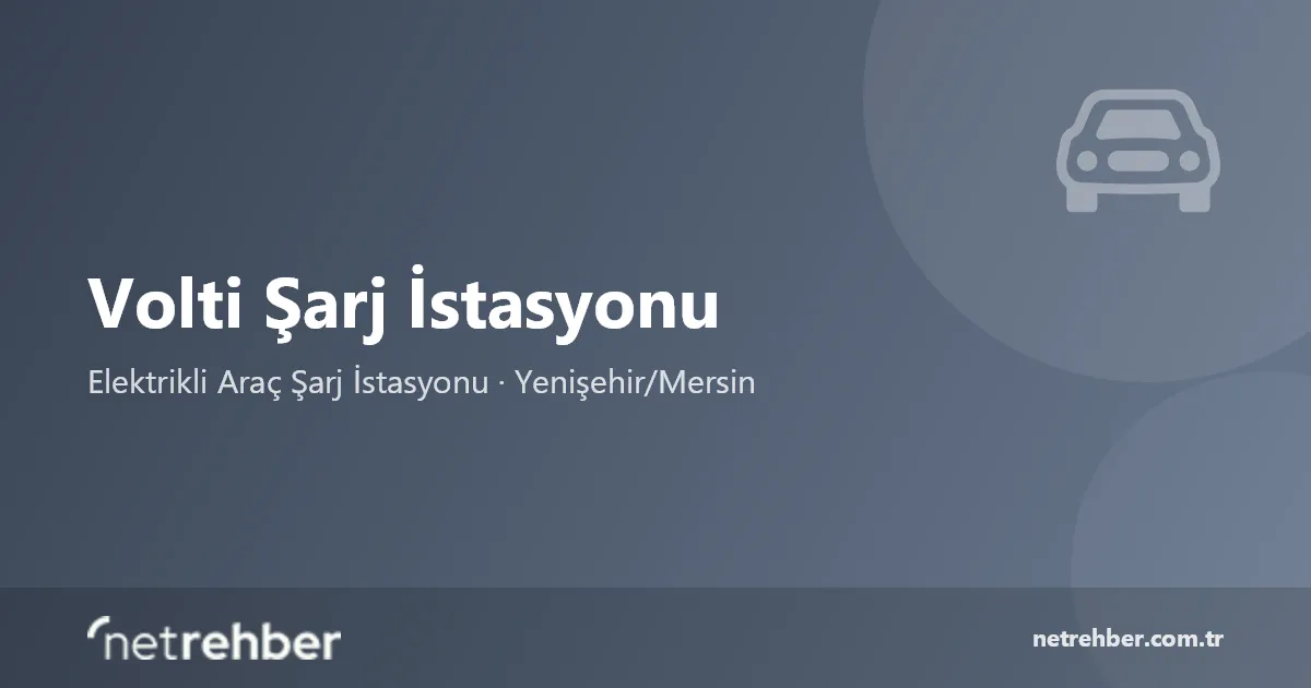 Volti Şarj İstasyonu kapak görseli