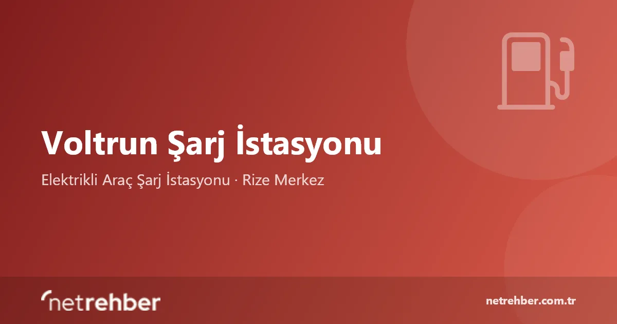 Voltrun Şarj İstasyonu kapak görseli