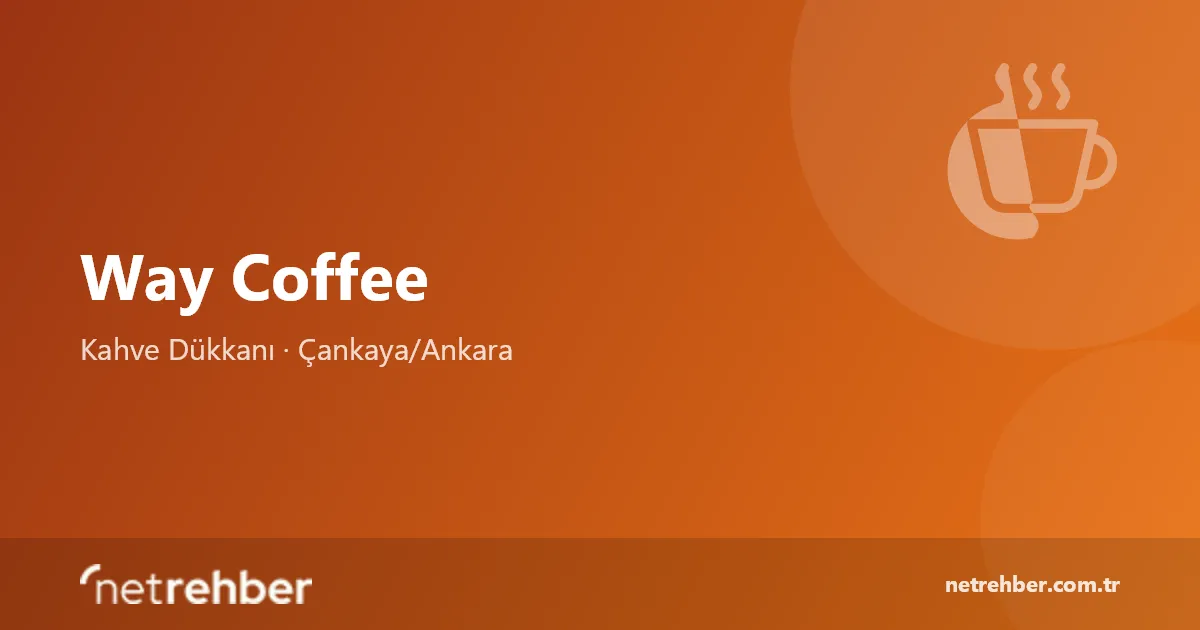 Way Coffee kapak görseli
