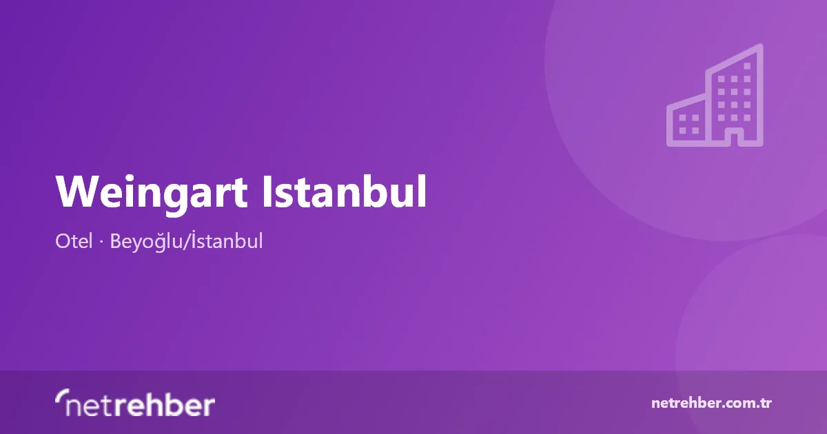 Weingart Istanbul kapak görseli