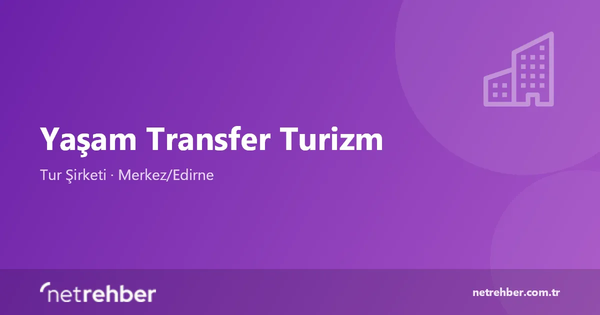 Yaşam Transfer Turizm kapak görseli