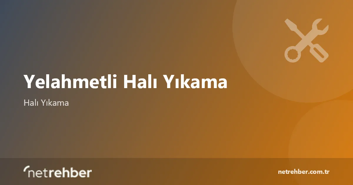 Yelahmetli Halı Yıkama kapak görseli
