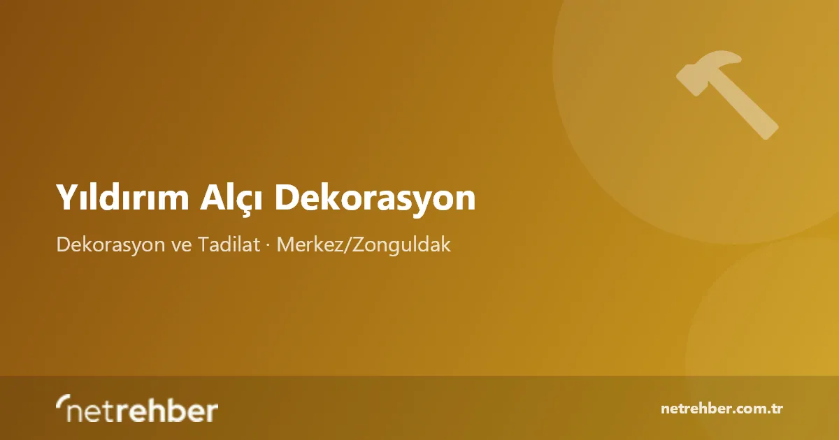 Yıldırım Alçı Dekorasyon kapak görseli