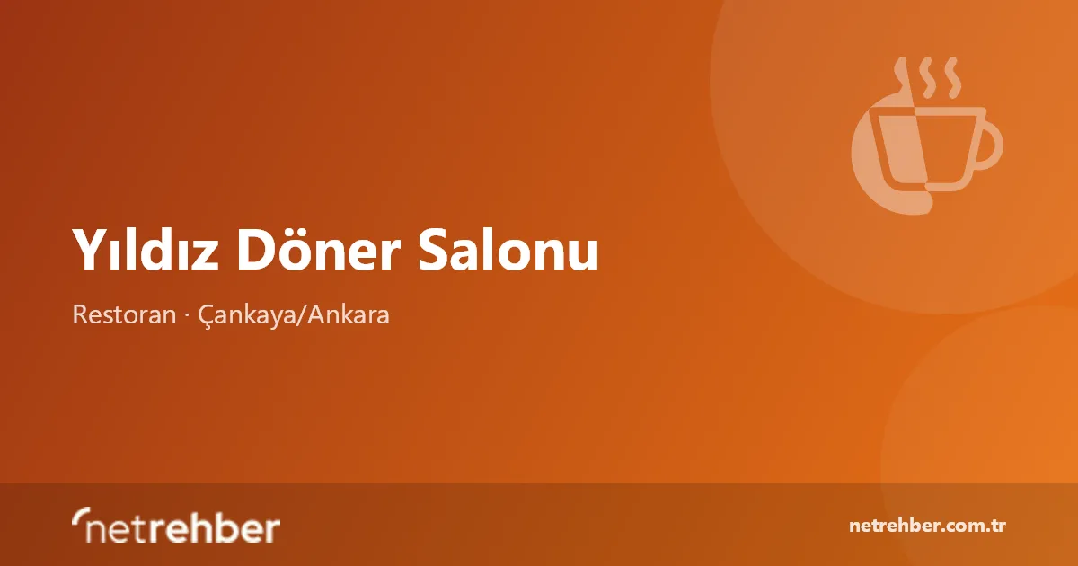 Yıldız Döner Salonu kapak görseli
