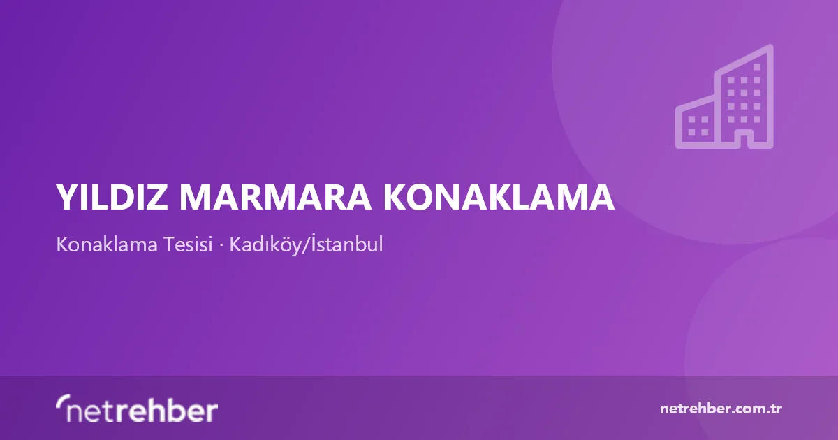 Yıldız Marmara Konaklama kapak görseli
